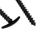 thumbnail image 3 of 5 unidades/paquete de clavijas para tienda de campaña, clavos de plástico ultraligeros de 5,7 pulgadas para exteriores Negro Zulema Clavija para carpas de plástico, 3 of 8