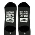 thumbnail image 3 of ThisWear Hot Rod Lover Gifts I Don't Snore I Dream I'm a Hot Rod Novelty Gifts 1-Pair Novelty Crew Socks, 3 of 5