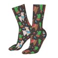 thumbnail image 3 of Panda Polka Dot Cute Pattern Socks,Unisex Fashion Athletic Casual Socks Adult Stockings Sports Socks Travel Socks For Women Men, 3 of 5