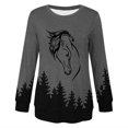 thumbnail image 4 of Ichuanyi liquidación de la moda para mujeres de la moda impresa manga de mangas largas blusa redonda de cuello redondo sudadera sudadera sudadera con capucha ICHUANYI WER202308211934, 4 of 4