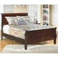 thumbnail image 2 of Ashley Furniture Traditional Sleigh Full Bed, Warm Dark Brown, 2 of 2