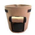 thumbnail image 1 of Flowerpot Fabric Grow Bags with Handles And Side Hook And Loop Opening Container Reinforced Stitching Air Circulation Flowerpot for Garden, 1 of 8