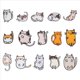 thumbnail image 2 of Parches Bordados para Planchar, 15 Piezas, de Gatos Bonitos Jeans, Chaquetas, Apliques Costura, Accesorio Bricolaje, 2 of 5