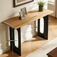 thumbnail image 6 of CATLK 59.2 Inch Console Table, Entryway Table, Narrow Long Sofa Table Behind Couch for Foyer, Living Room, Entry, Hallway, Natural, 6 of 9