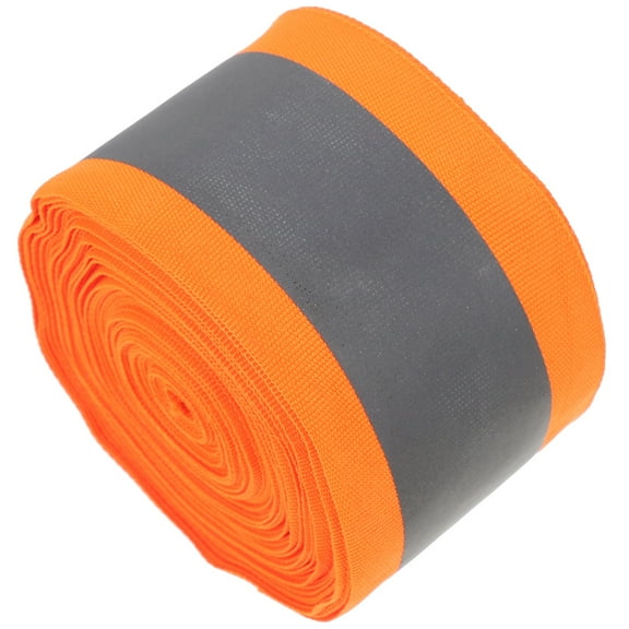 WHAMVOX Neon Fluorescent Reflective Tape Reflective Webbing 500.00X5.00X0.10CM Orange