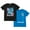 Black / blue, variant on PlayStation Astro Bot Video Game 2 Pack T-Shirts Toddler to Big Kid