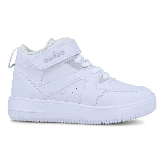 Tenis Escolar Urbano Audaz Niño Sintético Blanco