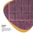 thumbnail image 4 of Superior BATHRUG-CH2PC-TO Bath Rug Set Cotton Checkers - Toast, 2 Pieces, 4 of 6