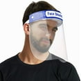 thumbnail image 1 of Écran Facial de Sécurité Capuchon Protecteur Complet Visière Grand Résistant Lentille Antibuée Lentille Faciale Légère Ajustable pour Hommes Femmes, 1 of 8