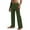 Army Green, variant on hotojiny Women's Comfy Pajamas Pants Soft Comfy Drawstring Long Trousers Flowy Wide Leg Lounge Pants Sleepwear for Men