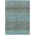 thumbnail image 2 of Addison Rugs Chantille Indoor/Outdoor Transitional Geometric Teal Machine Washable Rectangle Rug, 3' x 5', 2 of 8