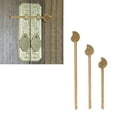 thumbnail image 4 of Cabinet Locking Pin, Strong Cabinet Key Latch Retro Style Brass 3PCS  For  Doors, 4 of 8