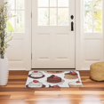thumbnail image 3 of Yayeee Doormat for Indoor Entrance 32" x 20" Non Slippery Floor Rug, White Chocolate Cakes, 3 of 8