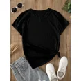 thumbnail image 4 of Playeras De Moda Para Mujer Camiseta De Manga Corta Camiseta, 4 of 8