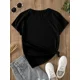 thumbnail image 4 of Playeras De Moda Para Mujer Camiseta De Manga Corta Camiseta, 4 of 8