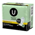 thumbnail image 4 of U by Kotex Clean & Secure Ultra Thin Pads, Regular Absorbency, 22 Count, 4 of 9