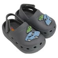 thumbnail image 2 of Hot Wheels Toddler Boys' Clogs with Adjustable Strap - Gray, Size 9, 2 of 8