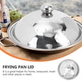 thumbnail image 4 of LOLIPPYY Replacement Pot Lids Stainless Steel Round Lid for Hotel Use 1Pcs, 4 of 8