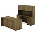 thumbnail image 6 of Lorell, LLR34307, Chateau Series Walnut Laminate Desking, 1 Each, 6 of 8