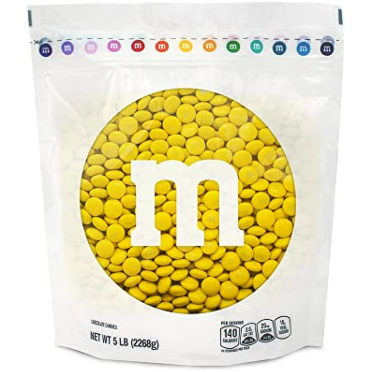 Yellow M&M's Candy