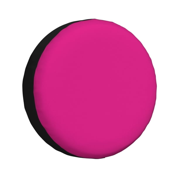 Fotbe Darkmagenta Funda de Llanta de Repuesto con Estampado, Engrosada, Ajuste Universal para Jeep, Remolque, RV, SUV, Camión-16 inch