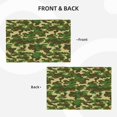 thumbnail image 3 of Placemats Set Of 4 / 6, Classic Green Camo Placemats For Dining Table Indoor/Outdoors Heat Resistant Washable Placemats 18" X 12", 3 of 8