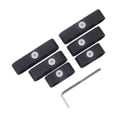 thumbnail image 1 of Separador divisor de 7 mm, 8 mm y 9,5 mm para accesorios interiores de coche, divisores de alambre para chispas. Negro, 1 of 7