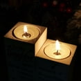 thumbnail image 4 of Leutsin Wooden Candlestick Gift For Father Heart-Shaped Handicraft Wooden, 4 of 6