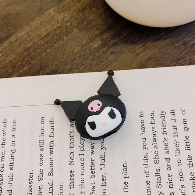 Cartoon Sanrio Cable Protector Bites Wire Organizer Winder Saver For USB Charging Cable Data Line Earphones Cord Protector Cover D