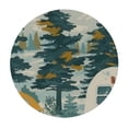 thumbnail image 4 of Patifu Bear Round Tablecloth - Stain-Resistant and Washable, Indoor and Outdoor Use, 100% Polyester Waterproof Fabric, Full Width Single-Sided Printing, Ideal for Restaurants, Weddings, Parties 46"-50, 4 of 8