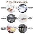 thumbnail image 3 of Clear Seasoning Jars Kitchen Organizer Storage Boxes Condiment Containers with Lids Spice Sugar Salt Bottle Kitchen Accessories, 3 of 5