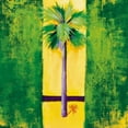 thumbnail image 2 of Liz Jardine 28x28 Gallery Wrapped Canvas Wall Art Titled - Neon Palm III, 2 of 4