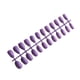 thumbnail image 1 of Soidarity 24 piezas de uñas postizas, accesorio de moda para mujer, puntas de uñas para el salón del hogar Juegos de manicura Púrpura claro, 1 of 5