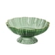 thumbnail image 4 of Frutero decorativo con orificios de drenaje, frutero de pedestal, cuenco decorativo Verde, 4 of 9