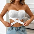 thumbnail image 4 of Push Up Strapless Bras for Women Supportive Bandeau Bra Non Slip Wireless No Underwire Padded Tube Bra, 4 of 9
