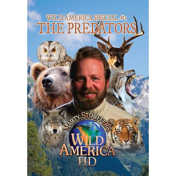 Wild America Special # 1 The Predators (DVD), Stream Go Media, Documentary
