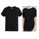 thumbnail image 1 of Camisetas clásicas de cuello de playa para hombre más tamaño ligero de Camiseta - Negro S, 1 of 8