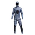 thumbnail image 2 of Trajes de neopreno elásticos para Hombre Trajes de buceo de 3mm de neopreno para surf natación de manga rga con capucha térmica para ejercicio Coral Azul XL DYNWAVEMX Traje de buceo para hombres, 2 of 8