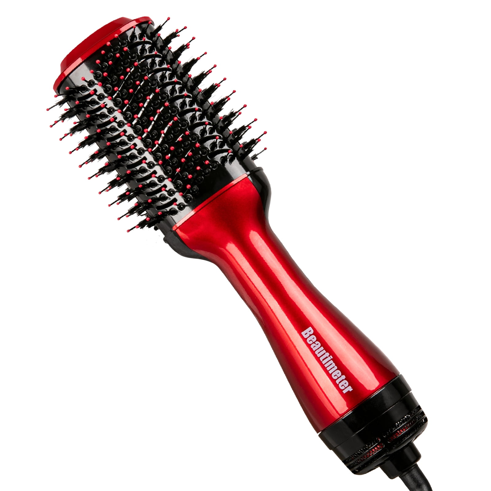 Beautimeter Hair Dryer Brush, 2in1 Volumizing Hot Air Brush(Red