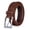 Dark Brown, variant on Men's Belt, Genuine Leather Dress Belts for Men - Classic & Fashion Design for Work Business and Casual (Brown, 46in)
