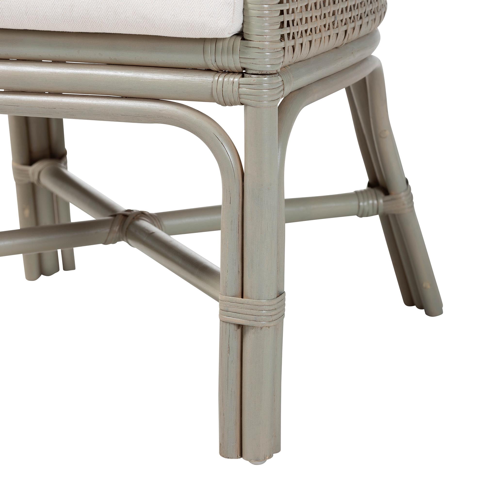bali & pari Bella Boho Dining Chair, French Grey