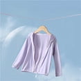 thumbnail image 2 of Mercatoo Girls 𝐔𝐏𝐅 50+ Rash Guard Sun Jacket with Hood 𝐔𝐕 𝐏rotection Full Zip Swim Shirts Lightweight Long Sleeve Shirts, 2 of 9