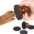 thumbnail image 2 of Silent Dog Nail File Wooden Scratch Board Dogs Self Nail File with Replaceable Filing Discs Gentle Pet Nail Care Tool for Dogs And Cats, 2 of 8