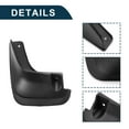 thumbnail image 4 of Unique Bargains Mud Flaps Splash Guards for Toyota Corolla AE110 Sedan Sedan 2000-2002 Front & Rear Mud Guards W/Mount Accessories, 4 of 6