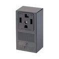 thumbnail image 1 of Leviton, 3 polos, sin conexión a tierra, salida única, 30 A, color negro, 1 of 3