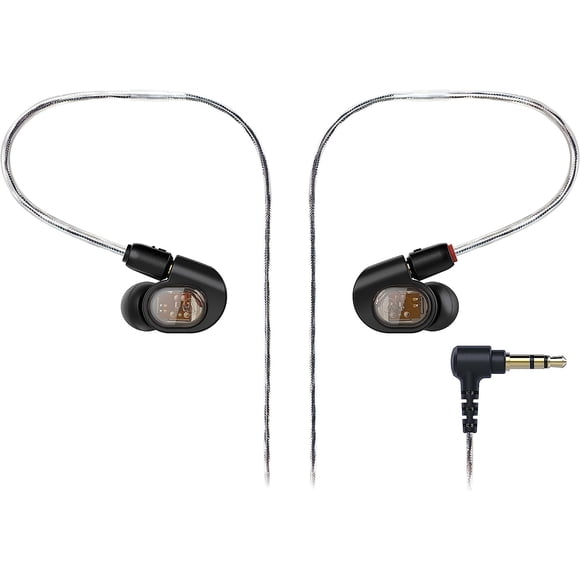 Auriculares intraaurales de monitoreo Audio-Technica ATH-E70 negros
