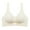 White, variant on Plus Size Seamless Lift Bra For Women Fixed Cup Soft Support Reduces Bust Appearance Comfortable Underwire Bra For Everyday Wear Seamless Bra Sports Bra with Non Removable Pads Strap Less Bra No
