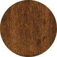 thumbnail image 1 of Ahgly Company Indoor Round Abstract Orange Contemporary Area Rugs, 4' Round, 1 of 1