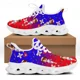thumbnail image 1 of Zapatillas deportivas con degradado para mujer, zapatos de enfermería con bonitos dibujos animados, diseño de marca médica, con cordones, planos, para mujer, 1 of 6