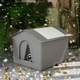 thumbnail image 1 of Refugio para Gatos Callejeros Fernando Casa Muebles Resistentes Intemperie Cálidos Invierno Lavables, 1 of 8